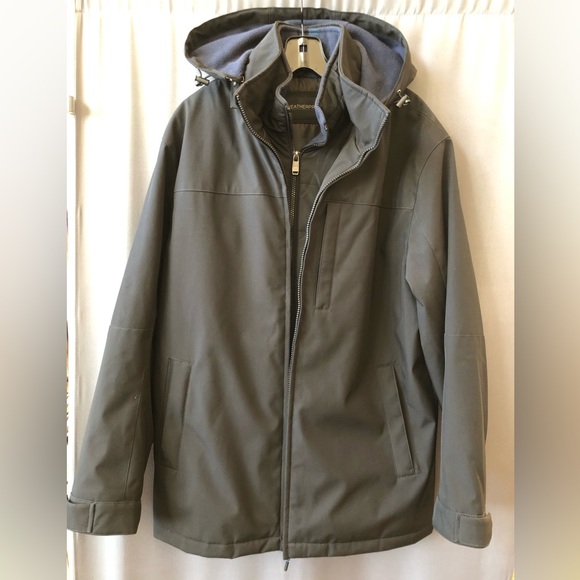 Weatherproof Ultra Tech Jacket, Double Zip Hooded Water Repellant Coat,sz M,new - Picture 6 of 11